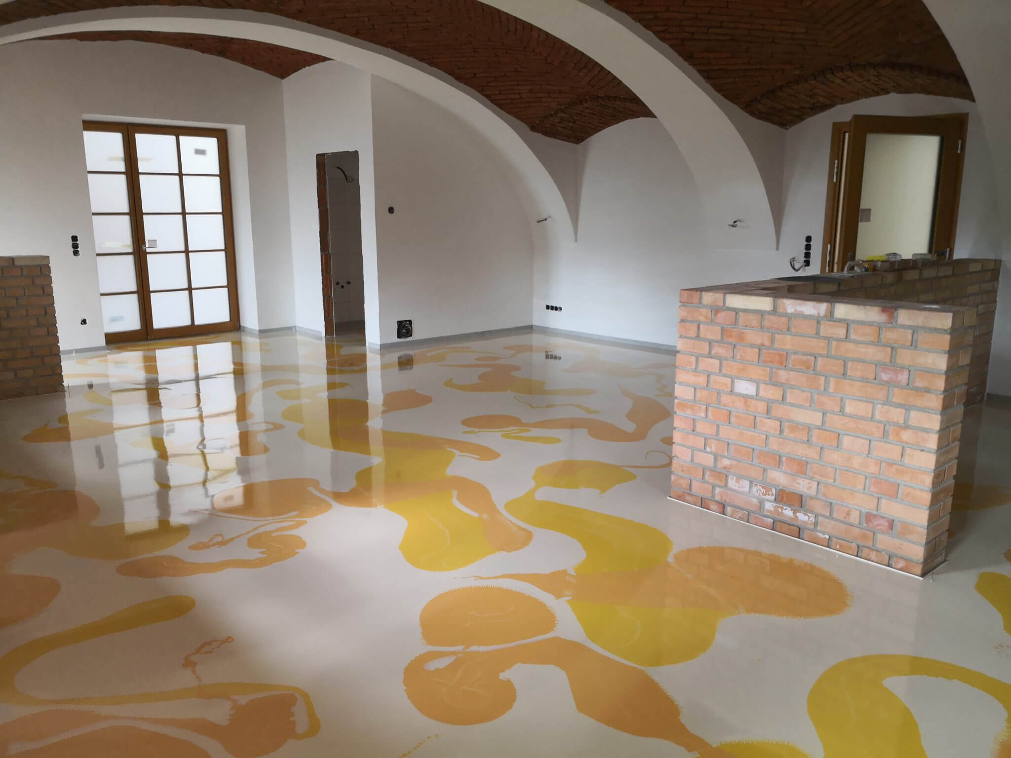 Murexin Referenz Gewölbe mit dekorativem Boden